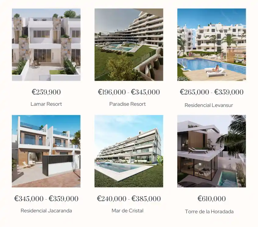 Spanish property listings